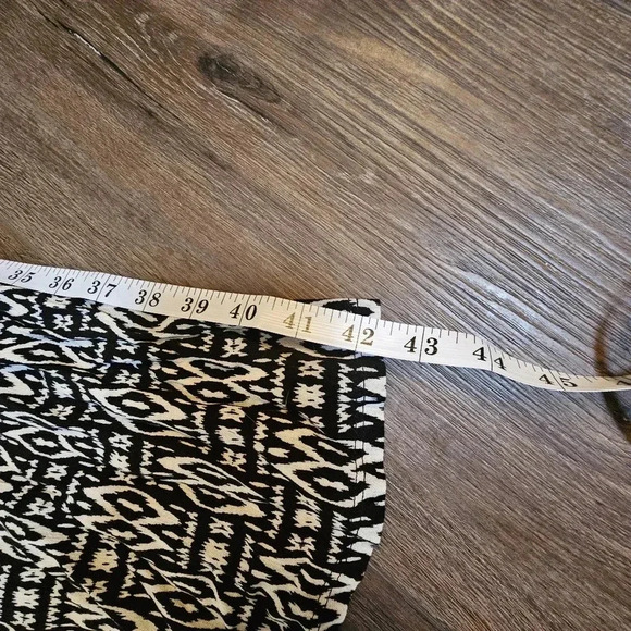 NWT Wonder Limited Morocco‎ black,white tribal palazzo plus side pants - Picture 10 of 12